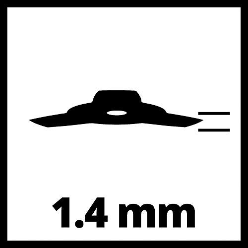 Originale Einhell Lama Per Decespugliatore (3 Taglienti, Diam. Esterno 255 Mm, Diam. Foro 25,4 Mm, Spessore 1,4 Mm) - 3