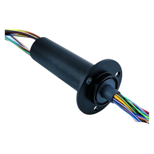 Anillo colector de 25mm para sistemas robóticos que necesitan paso de datos de 56 vías
