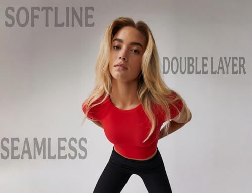 Image of SIGHTBOMB Seamless Ultra Soft Round Neck 'Double Layer' Short Sleeve Medium Compression Active WEAR /Casual WEAR Front Support Afford LUX Cuddle TEE