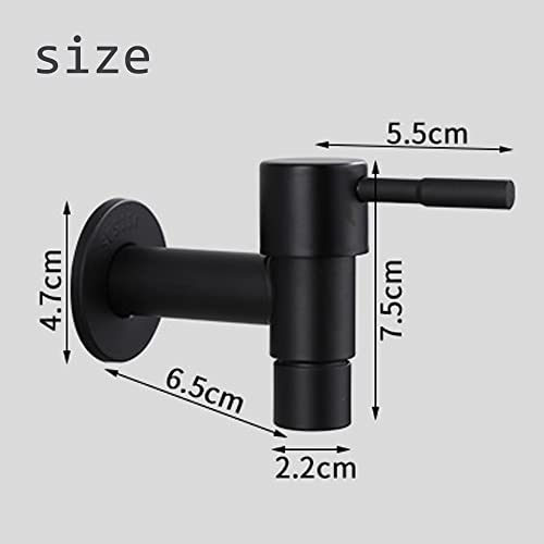 Fregona-Piscina-Grifo-Grifo-Agua-Montado-en-la-Pared-Balcon-Fregadero-Fregadero-Grifo-de-Balcon-Montado-en-la-Pared-Grifo-Negro-para-Lavadero-Bano-Jardin-Cocina