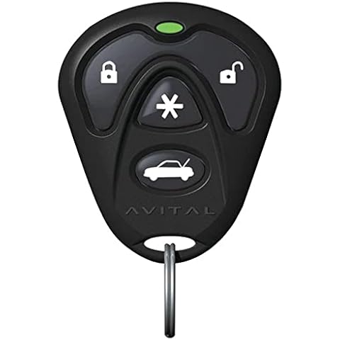 Avital 7143L 1-Way 4 Button Replacement Remote Cover