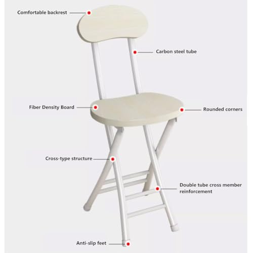 Tabouret pliable portable pour optimiser l'espace de votre studio ou dortoir - 6