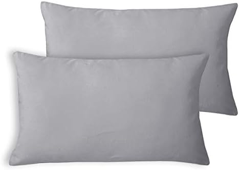 Encasa Christmas New Year VELVET Cushion Covers 2pc Set (30 x 50 cm) - Navy Blue Solid Plain Dyed, Soft & Smooth, Washable, Square Decorative Large Throw Pillow Case for Couch, Sofa, Chair, Bed