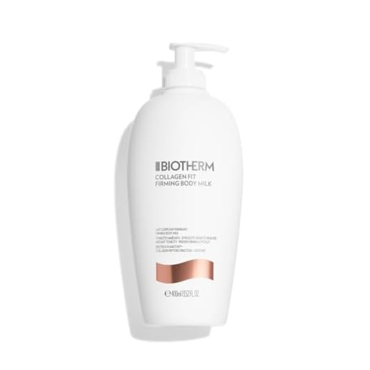 Biotherm Collagen Fit Body, Leche Corporal Reafirmante, Para Todo Tipo de Piel, Hidratación Intensa, Enriquecida con Biotech Plankton y Ceramidas, 400 ml