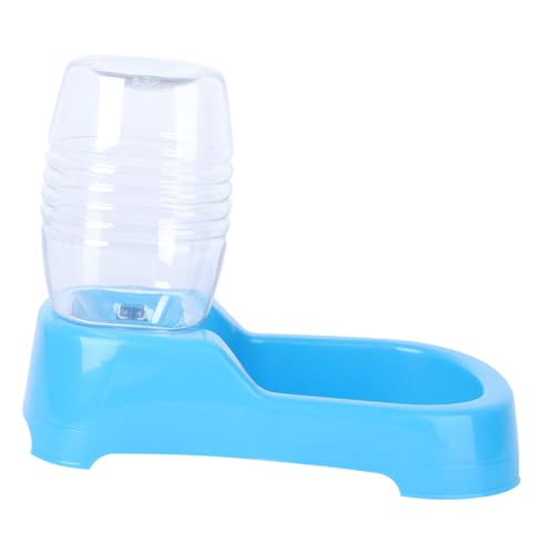 WEKAMOS ペット用給水器 犬 猫 子犬用 飲水器 自動給水 設計 滑りにくい 底面 高密素材 使用 家 ペットショップ 向け 青