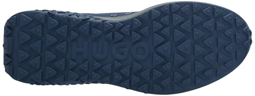 Image of Hugo Men's Logo Tape Canvas Mix Sneaker | Casual Shoes