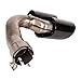 Apdale Stainless Steel Black Exhaust Tips Muffler Tail Compatible with Porsche Cayenne 2018-2024 3.0T