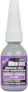 Vibra-Tite 440 - Anaerobic Thread Seal Pneumatic & Hydraulics | Quick-Drying, High Pressure Resistant Seal and Fuse | 10 ml