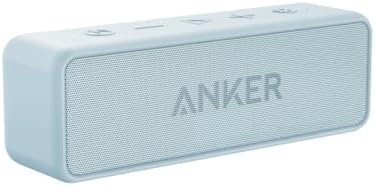 Anker soundcore 2 Portable Bluetooth Speaker, Stereo Sound, IPX7