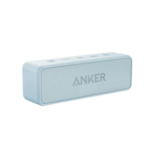 Anker soundcore 2 Portable Bluetooth Speaker, 24-Hour Playtime, IPX7