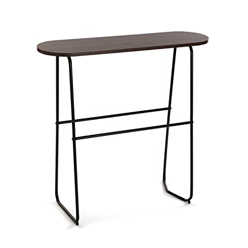 Muebles Entrada Recibidor Versa Vilius Mueble Recibidor Estrecho para la Entrada o el Pasillo, Mesa Consola, , Medidas (Al x L x An) 80 x 23,5 x 80 cm,...