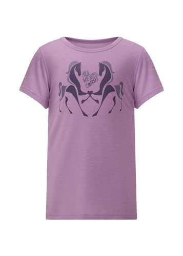Kerrits Kids All We Need is Horses Tee Lavendream Size: M