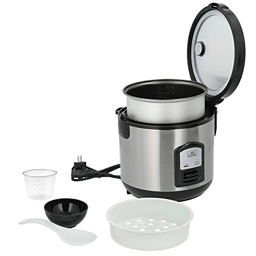 RoyalFay Reiskocher mit Reiskugelformer und SpezialAnleitung 1 Liter Automatikfunktion Antihaftbeschichtung…