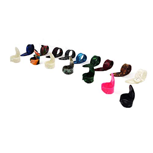 U/K Lot de 4 médiators en celluloïd pour guitare acoustique banjo confortable et pratique - Les Beatles, Paul McCartney, John Lennon, RIngo Starr, George Harrison U/K Lot de 4 médiators en celluloïd pour guitare acoustique banjo confortable et pratique – Image 3