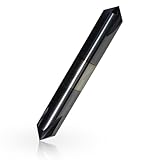 Lzcdelyxiao 3/8' Chamfer Mill Solid Carbide End Mill,3/8'Cutting Diameter,3/8'Shank Diameter, 2-1/2'Overall Length, 4 Flute, 90° Chamfer Angle, Double End,AlTiN Coated,for Medium Hardness Materials