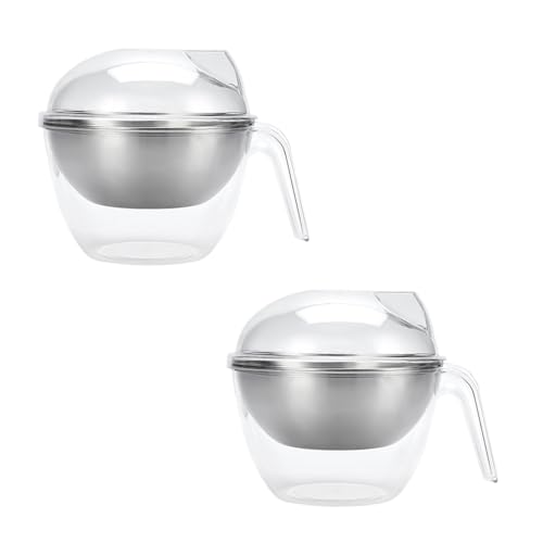 Cuenco frío para servir ensalada de fiesta: recipiente resistente para catering 5