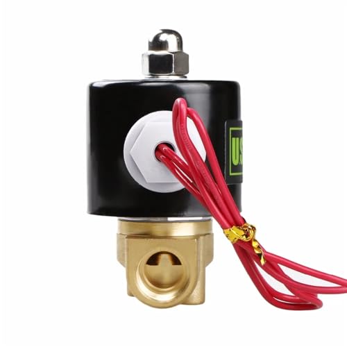 Électrovanne en laiton robuste 3/8 110V durabilité mécanique