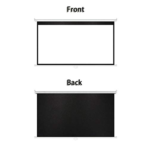 Pantalla Manual Retráctil para Proyector 120 Pulgadas 4:3 miniatura 5