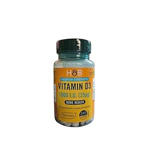 Holland & Barrett Vitamin D3 1000 I.U 25ug 240 Tablets