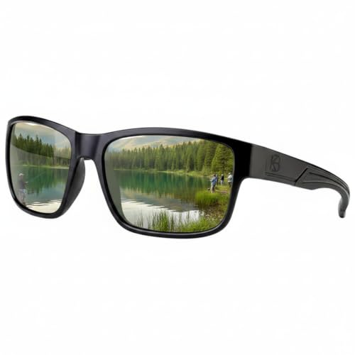 Image of Polarized HD Genuine Glass Sunglasses for Men and Women, Italian Design, Anti-Glare,UV400,Corning True Glass Lenses