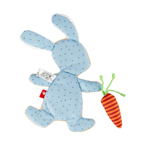 Sigikid 18 x 23 x 3 cm Babyspielzeug Bunny Rustling Comforter (Beige) - Image 2