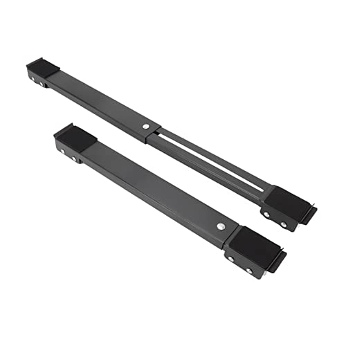 Catálogo de Ruedas para refrigerador comprados en linea. 50 2 Soportes de Ruedas de Refrigerador Móviles de Metal Base Multifuncional con Gran Superficie de Apoyo para Mover Muebles o Electrodomésticos (Negro)