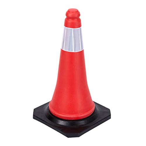 Maxima 110134 Cono Seguridad Reflectante, Rojo Y Negro