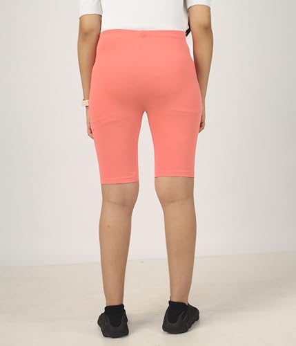 Image of KYDA Kids Girls's Stretchable Anti Bacterial Cycling Shorts, Yoga & Workout Gym Shorts
