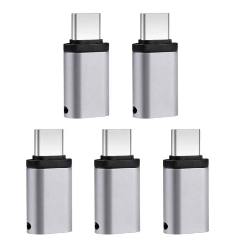 Ywmsfl Aluminum Alloy 8Pin Female to Type C Male Adapter for Device Connectivitys and Fast Charging