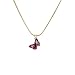 Produktbild AMORETTO MILANO Halskette 'Farfalla' Schmetterling Rosa/Gold AMS96
