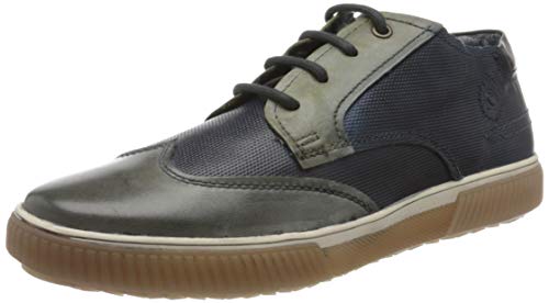 Bugatti Men's Classic Ankle Boots , Blue Grey 15 , 10.5 US
