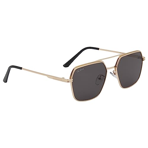 Image of Ted Smith Men's Women's UV Protection Metal Pilot Sunglasses