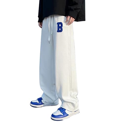 Pantalon d'été léger pour homme à coupe large et fluide assurant une fraîcheur maximale