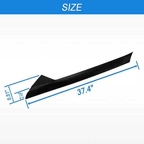 CARMOCAR A-Pillar Front Molding Windshield Outer Trim Right (Passenger Side) Replacement for Ford Explorer 4 Door Utility 2011-2019 Replaces BB5Z-7803145-AA BB5Z-7803137-AB 1 Pack by CARMOCAR - Image 2
