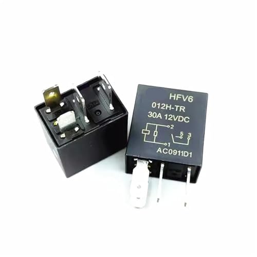 Relais HFV6-012H-TR 30A commutation stable 12VDC pour automobile