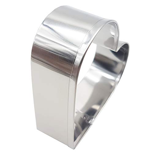 Kanntie 3 Pieces Heart Cookie Cutter Set - Premium Stainless Steel #TOP3