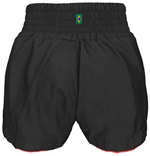 UPPERCUT Calção Muay Thai Kickboxing Adulto Ref-30 Unissex Preto - XGG