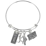 MOKKHNB Braccialetto Rigido in Acciaio Inox per Maratona, Bracciale Sportivo Elegante per Runner, Gioiello Minimalista per Fitness e Uso Quotidiano, Regalo per Appassionati di Corsa