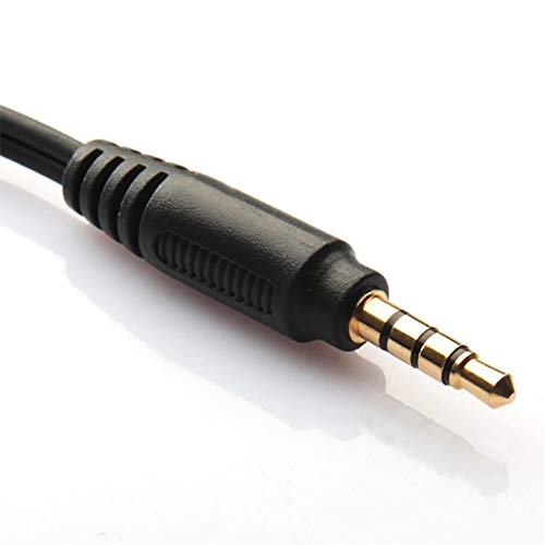 1 X 3,5 mm Cabo de áudio estéreo Y Splitter 3,5 macho para 2 x 3,5 adaptador fêmea para alto-falante