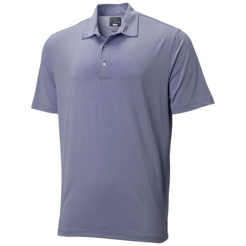 Polo de golf stretch Greg Norman ML75 extensible bleu S