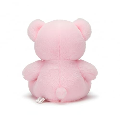 Image of DearJoy Teddy Bear with Message on a Heart Pink 30 cm