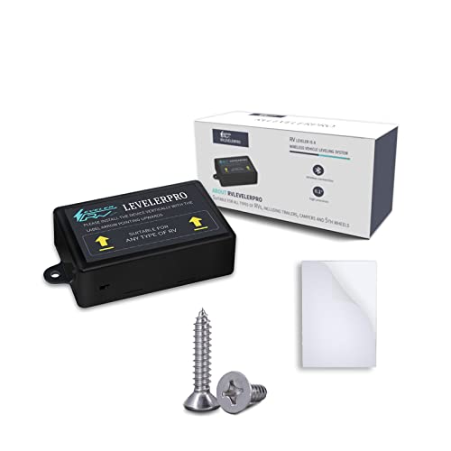 Rhino Storm RVLevelerPRO, Bluetooth RV Leveling System, Wireless