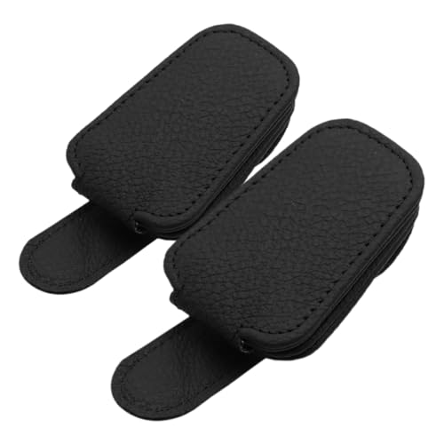PRETYZOOM 2pcs Eyeglasses Clip for Sunglasses Parking Tickets and Cards Versatile Auto Interior Organizer for Safe Driving and Easy Access