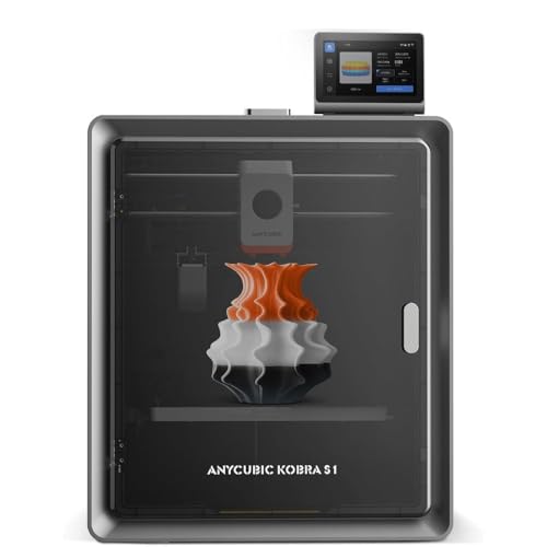 Image of 3IDEA Kobra S1 3D Printer, 600mm /s Fast Speed Printing with CoreXY Structure, 320℃ Hotend Anti-Clogging Extruder and 44dB Ultra Quiet, Built-in Camera and AI Monitoring, Size 250 * 250 * 250mm