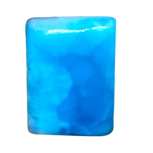 Larimar cabochon 25x18x6mm rectangulaire naturel pierre précieuse fabrication de bijoux