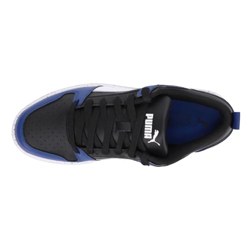 PUMA Mens Rebound Layup Lo Speckle Lace Up Sneakers Shoes Casual - Black4