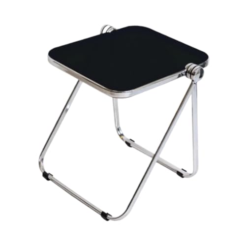 Bandeja para Cama Mesas auxiliares Plegables Multiusos for Ahorrar Espacio, bandejas for Cena for el hogar, Dormitorio, apartamento, Oficina y para Comer(Black)