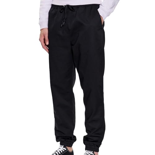 Converse Herren-Jogginghose, Schwarz, kommerziell, Schwarz , XL