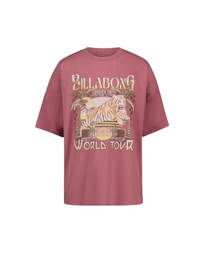 Image of Billabong Girls' Premium Short Sleeve Oversized Fit Graphic T-Shirt
