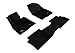 3D MAXpider Complete Set Custom Fit All-Weather Floor Mat for Select Mazda3 Models - Kagu Rubber (Black)
